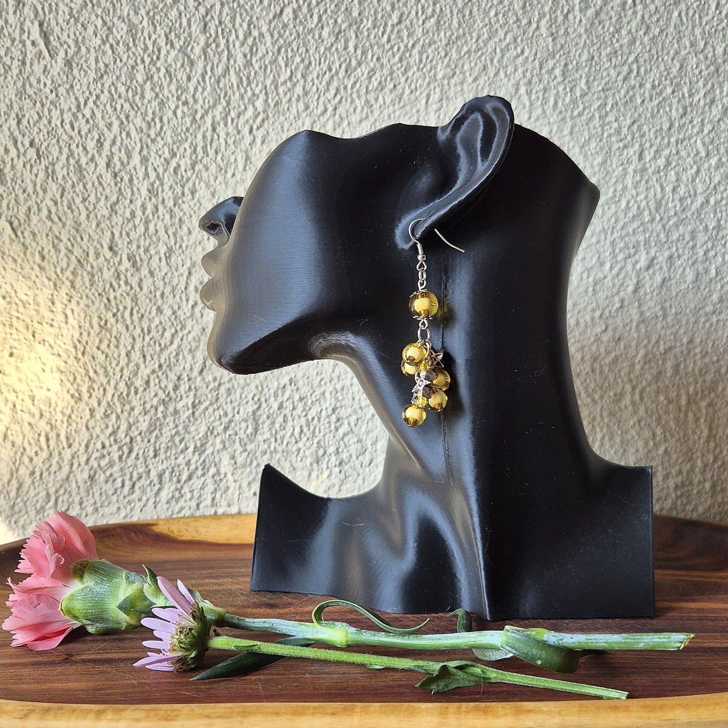 Star Drop Earrings